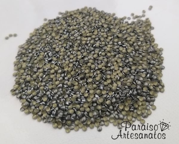Tachinha Lisa 2mm Cinza
