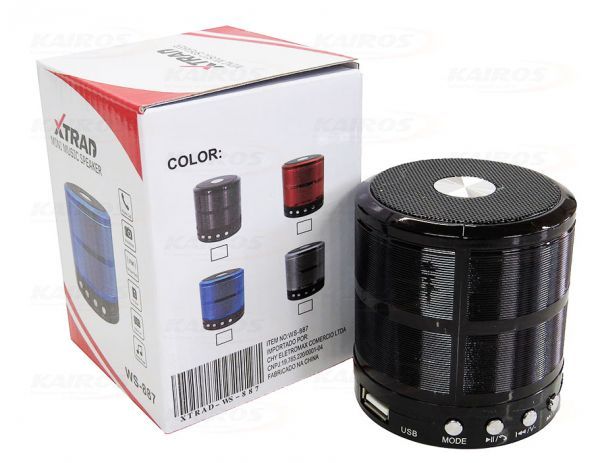 Cx. Som Pemdrive BLUETOOH 887 Compartilhada