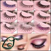 Par de Cílios postiços com Strass