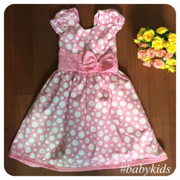 Vestido Kids Bolinhas Ref 2047