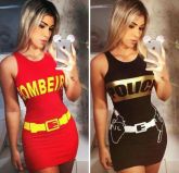 Vestido model #Bombeira