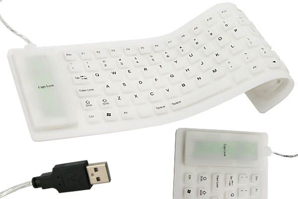 Teclado de Silicone Flexível USB