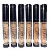 6 UN Corretivo Líquido Ruby Rose Naked Skin Alta Cobertura