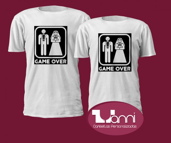 GAME OVER(Par de camisetas)