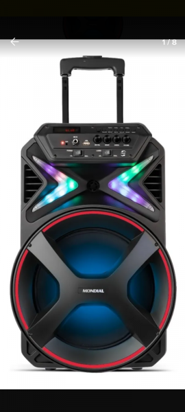 Caixa De Som Amplificada Bluetooth Mondial Cm-400 400w