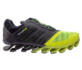 Tênis Adidas Springblade Drive Preto e Verde Limão MOD:12511 Lançamento 2015