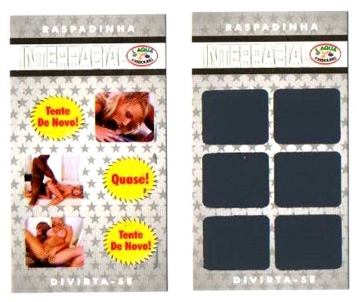 Raspadinha Erótica Interracial.