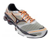 Tênis Mizuno Wave Creation 13 Cinza e Laranja MOD:12677