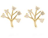 Brinco Zircônia Árvore