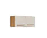 Armario Aereo Turqueza 70 2P Cinamomo.Off White Arte Moveis