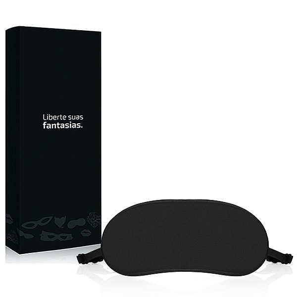 Tapa Olho com Regulagem Especial Preto Unissex