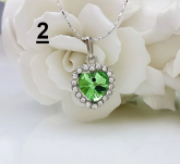 Colar titanic coração do oceano