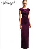 Vestido De Festa Longo Elegantes Mulheres De Estilo Vfemage
