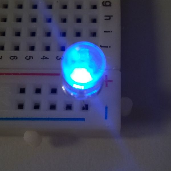 Led Transparente Azul 5mm