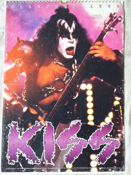 Calendário KISS 1999