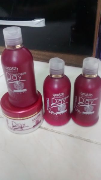 TRATAMENTO POS PROGRESSIVA COOLTH(xampu/cond/mascara/leave in)
