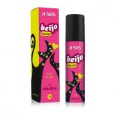 Gloss Comestível Beijo Elétrico sabor Chiclete - 7g