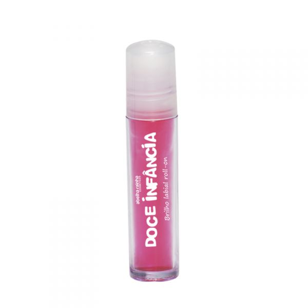 7607 DOCE INFÂNCIA - BRILHO ROLL-ON MORANGO