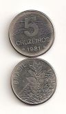 V350 - 5 cruzeiro 1981 - Café