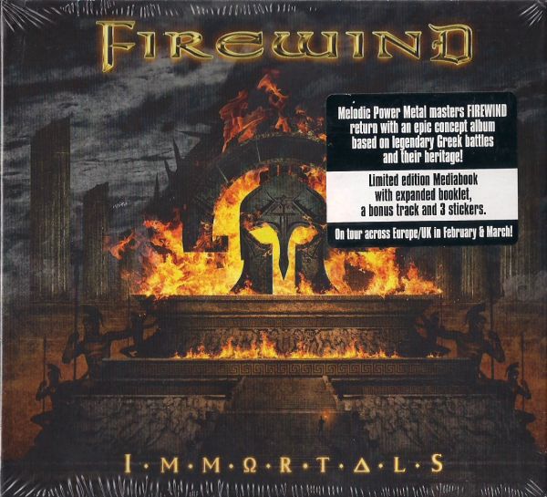 Firewind - Immortals (Limited Edition Mediabook With Expanded Booklet - Cd Importado)