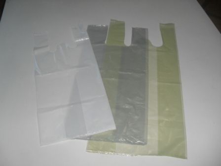 SACOLA RECICLADA COLORIDA 35X45