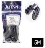 Extensão 3 tomadas 5M Bivolt EX5TP - Jetcon