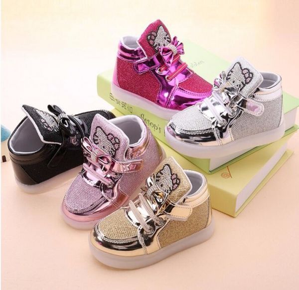 Tênis Hello Kitty com Luzes