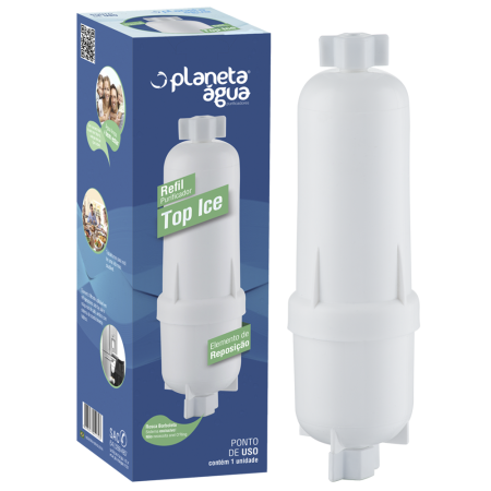Refil Top Ice Para Refrigeradores E Máquinas De Café