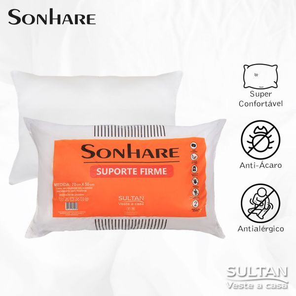 Travesseiro Sonhare 660g 2 unidades