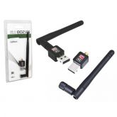 Antena Wifi 802 in Usb Adaptador Wireless Pc Notebook 1200mbps