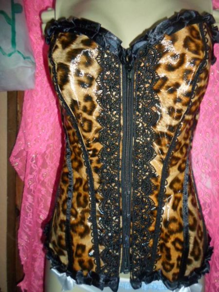 Corset Onça Chic