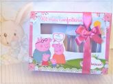 Arquivo silhouette kit mini confeiteiro Peppa pig