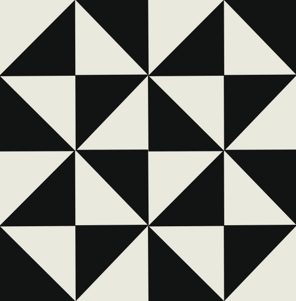 Azulejo Black Mediterranean