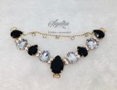 Gotinha Preto c/Cristal (Exclusivo)