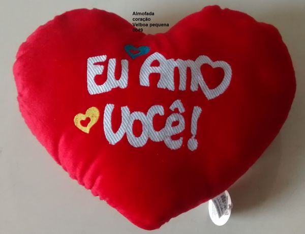 049 - ALMOFADA CORAÇÃO VELBOA PEQUENA