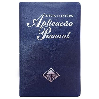 Biblia De Estudo Aplicaçao Pessoal Media Luxo Preta