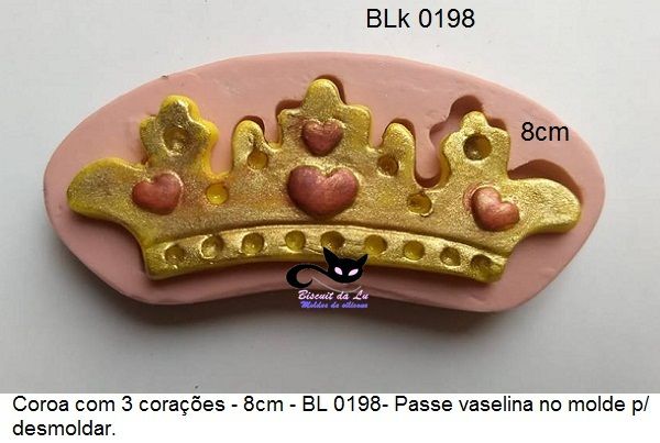 Coroa de 8cm Cod. BL198