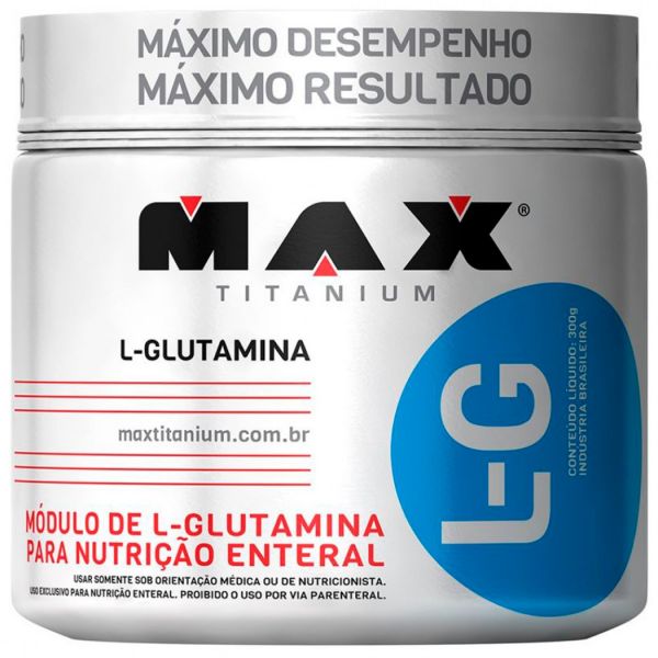 Glutamina Max Titanium 300 gramas