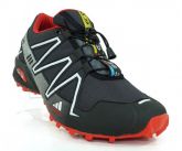 Tênis Adidas Speedcross 3 Grafite e Vermelho