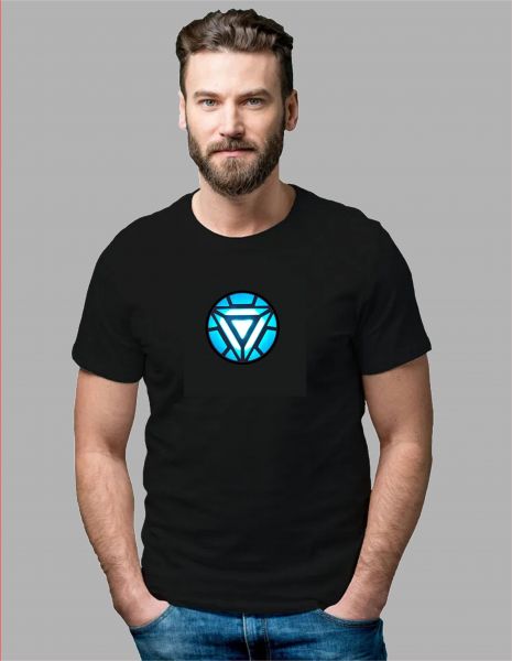 Camiseta Filme Homem de Ferro Tony Stark Reator Arc 2