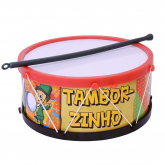 Tamborzinho com Baqueta