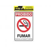 Placa - Proibido Fumar
