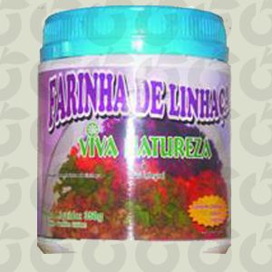 Farinha de Linhaça Marrom 500 Gramas Viva Natureza