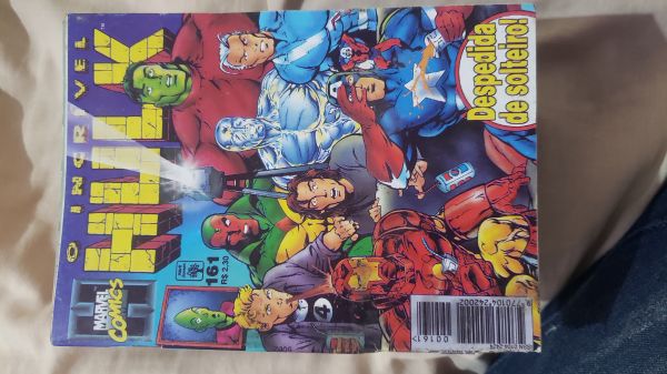 O NOVO INCRÍVEL HULK ABRIL JOVEM NR 161