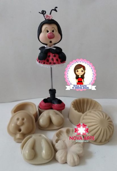 Ponteira com Pé Joaninha