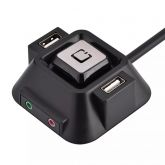 INTERRUPTOR DE ALIMENTAÇÃO MULTIFUNÇÃO PC USB P2 KNUP-KP-T85