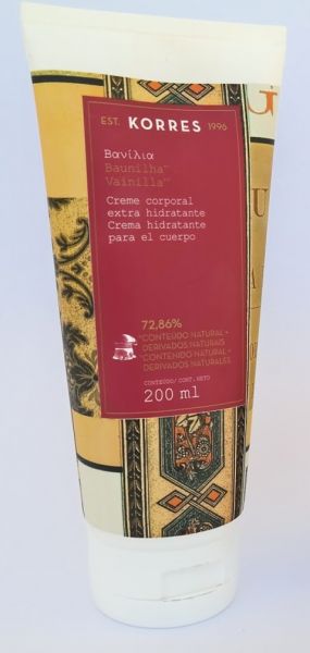 Creme corporal extra hidratante baunilha