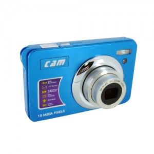 Camera digital 15.0MP com tela de 2.7 anti-movimento detecto
