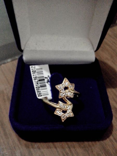 Anel duplo Estrela