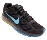 Tênis Nike Air Max 2013 Preto, Azul Bebê e Amarelo